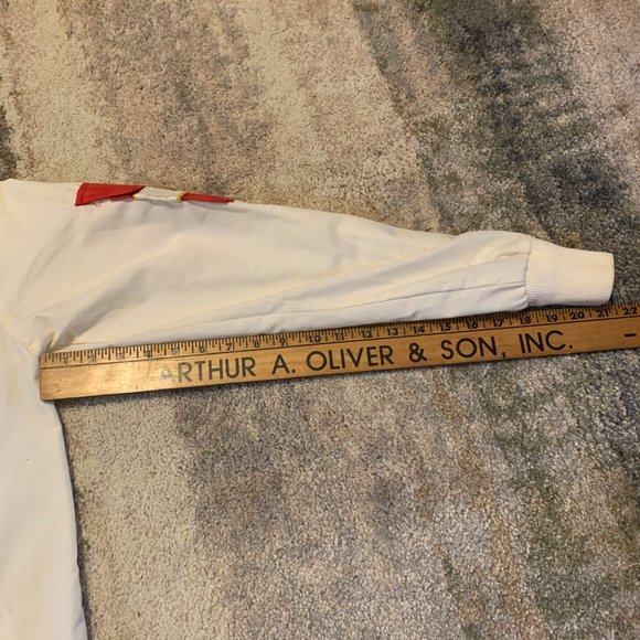 Vintage 1980s Winston Cup Series NASCAR Light Zip Up Jacket - Picture 14 of 15